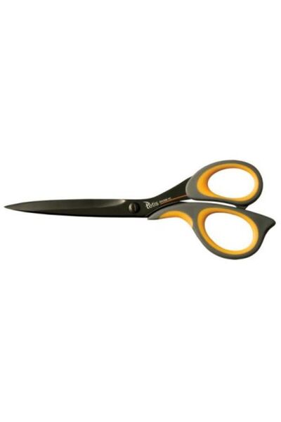 tetis Foarfeca de birou, Tetis, Aderenta, 17 cm, Albastru/Negru