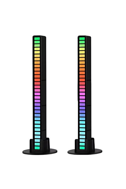 kd home Set 2 Bare Luminoase Led RGB Lumia, Lumina Ambientala, Telecomanda, J...