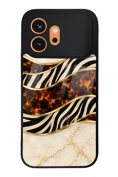Spoyi Honor 600 Ivory Safari Design Glossy Phone Case