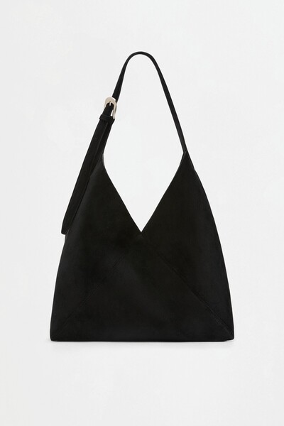 LEFTIES Suni süet shopper çanta
