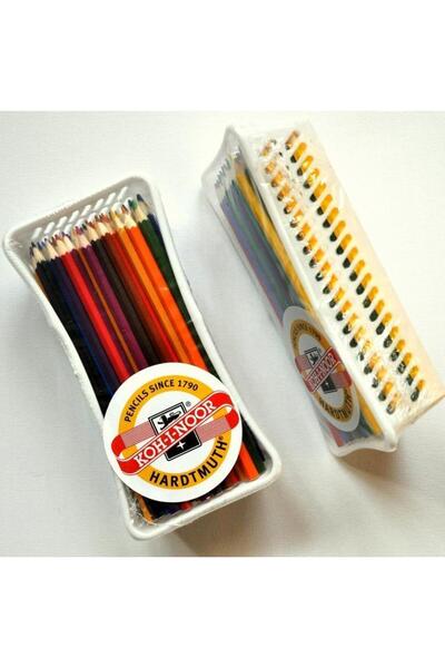 OEM Set creioane colorate Koh-I-Noor 3566, 72 culori, cos din plastic, multic...