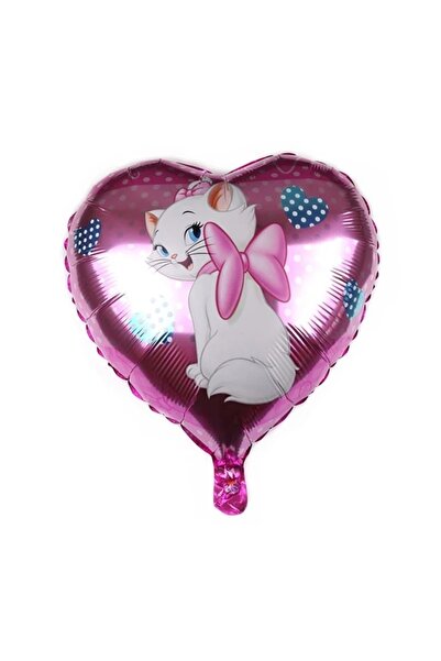 Baloane Vesele Balon Folie Inima Pisicuta Marie BL294