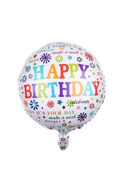 Baloane Vesele Balon Folie Happy Birthday Multiple Mesaje BL224