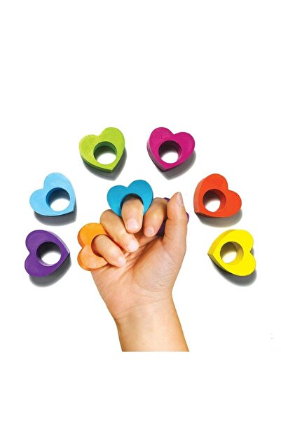 Ooly Creioane inele multicolor set 6 buc