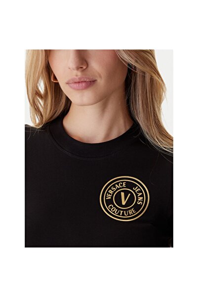 VERSACE JEANS COUTURE Γυναικείο Καθημερινό Φόρεμα 79HAOT00 CJ03T Μαύρο
