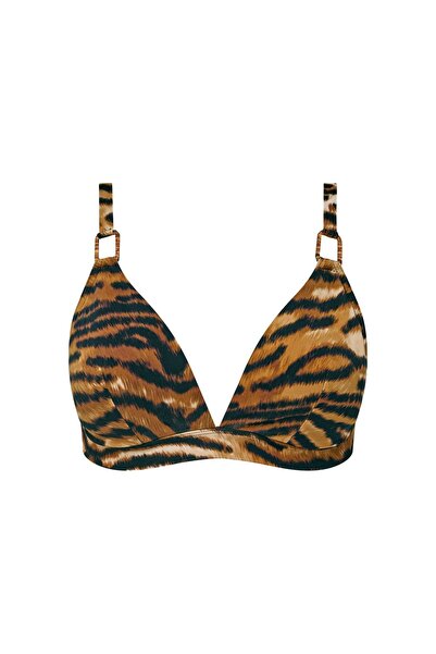 Chantelle Top de bikini pentru femei C1A7QF C86 Maro