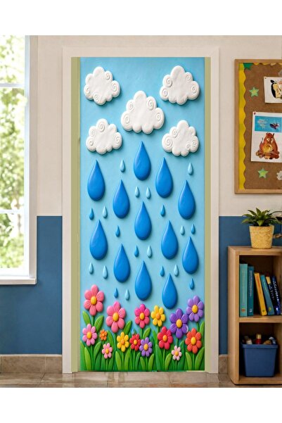 PROMISEBACKDROP2 190X75Cm Elastic Door Decoration, Fabric Door Dressing, Rain...