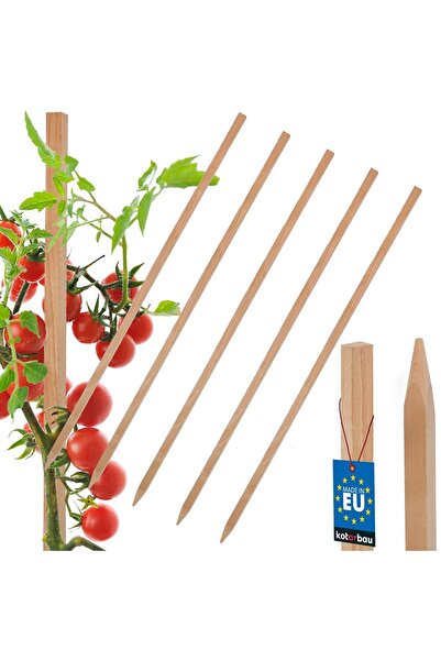 KOTARBAU Suporturi din lemn pentru roșii, legume, arbuști și copaci, 60 CM, S...