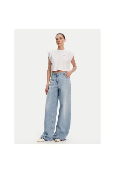 TWINSET Γυναικείο T-shirt 251TT2043 Λευκό