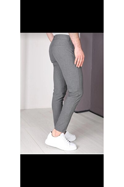 Cinar erkek giyim Men's Sports Linen Fabric Slimfit Cut Stretchy Lycra