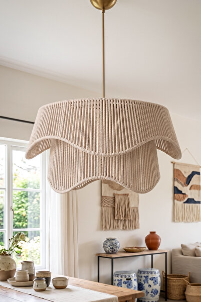 Hmydesign Handmade Makrome Avize - Ekrune