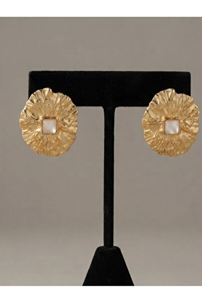 KAYANCLICK Stainless Steel Flower Design Round Disc Hoop Earrings