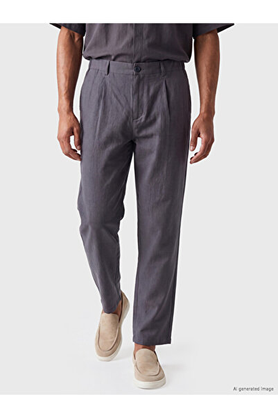 LC Waikiki Quality Parts from Çelebi Store Standard Fit Pleated Men's Trousers