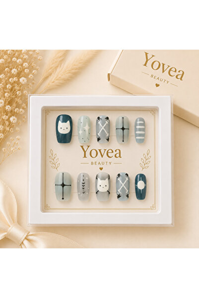 Yovea beauty 12’li takma tırnak seti