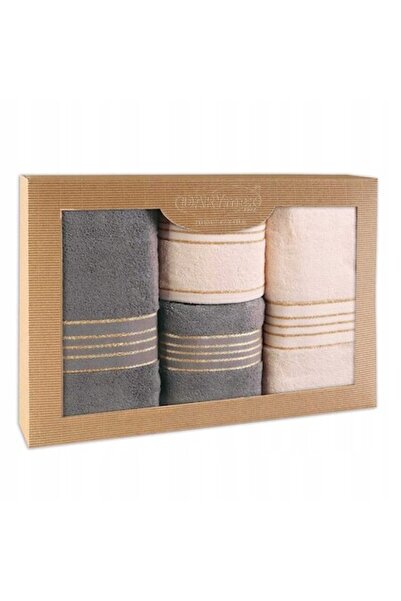 OEM Set de 4 prosoape premium NATERIS Tiwano, 100% bumbac, OEKO-TEX Standard ...