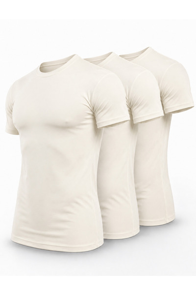 Sapeur 3-Pack Men's Premium Slim Fit Compression T-Shirt - Flexible and Breat...