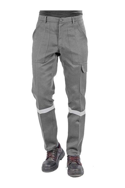 Ssm Sesam Group Ssm 0201 16x12 Gabardin Reflektörlü Kargo Cepli İş Pantolonu