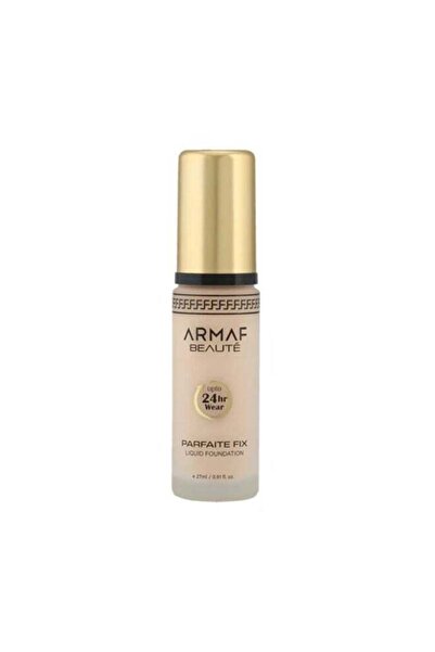 Armaf Beaute Parfaite Fix Liquid Foundation Caramel - 27ml, Long-Lasting 24Hr...