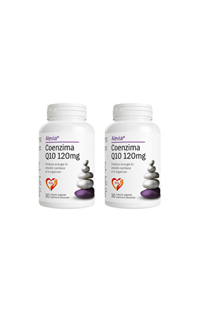 Alevia Pachet Coenzima Q10 120mg 30cps+30cps