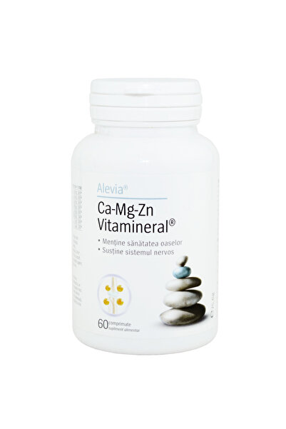 Alevia Ca-Mg-Zn Vitamineral 60cpr