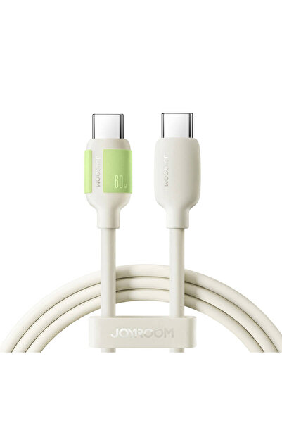 Joyroom Cablu USB-C la USB-C 60W pentru telefoane, cablu de încărcare rapidă ...