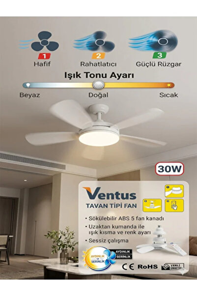 Ventus Tavan Vantilatörü