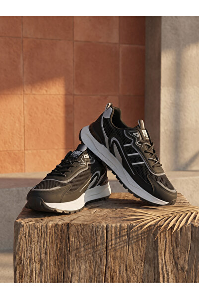 Finelook Men’s Running Sneakers – Breathable Mesh Sports Shoes |