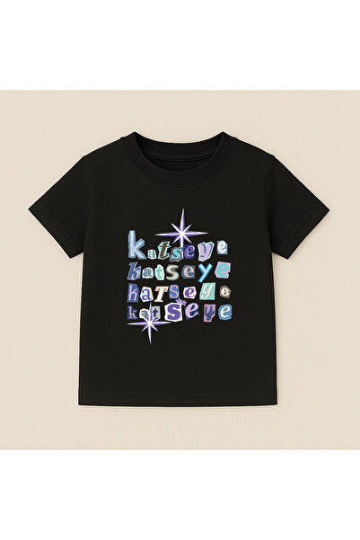 SVART WEAR Katseye Printed Crew Neck Cotton Short Sleeve Kids & Youth T-Shirt