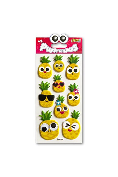Penmate Stickere decorative ananas ochi multicolor 9x20,5cm