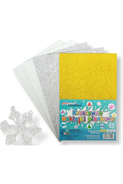 PENWORD Stickere decorative set 5 buc multicolor 20,3x31,2cm