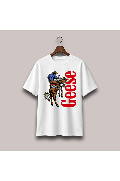 Grafftee Clothing Geese Printed Unisex Oversize T-Shirt