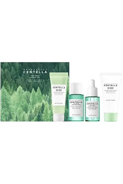 Skin1004 مجموعة سفر مدغشقر سنتيلا تي-تريكا - 4 قطع