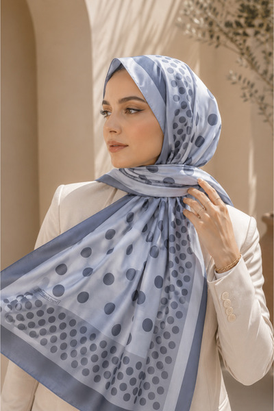 EBRUTESETTÜR Polka Dot Shawl Series Gray