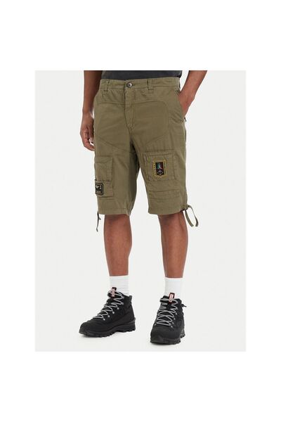 Aeronautica Militare Pantaloni scurți din material textil pentru bărbați 261B...