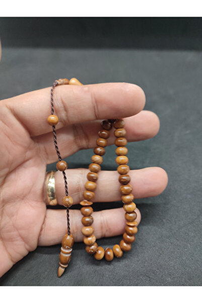 İskeçe Tesbih Bahadır Başyiğit Masterpiece 4 Fingers (Small Size) Kınalı Kuka...