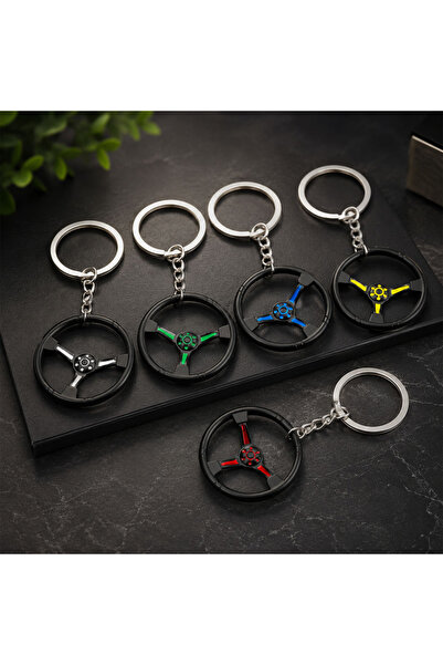 Tahtakale Dünyası Stylish Steering Wheel-Shaped Gift Keychain, Very Stylish, ...