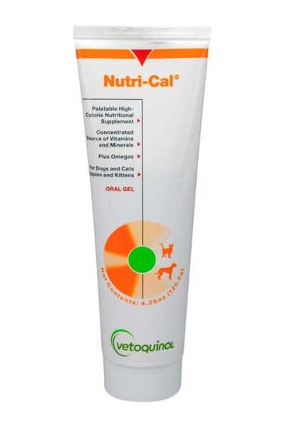 Nutri-Cal Vetoquinol - High Calorie Supplement for Cats and Dogs 120g From Va...