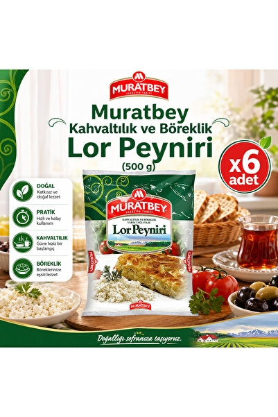 Muratbey Lor Peyniri (500 g) x6 adet