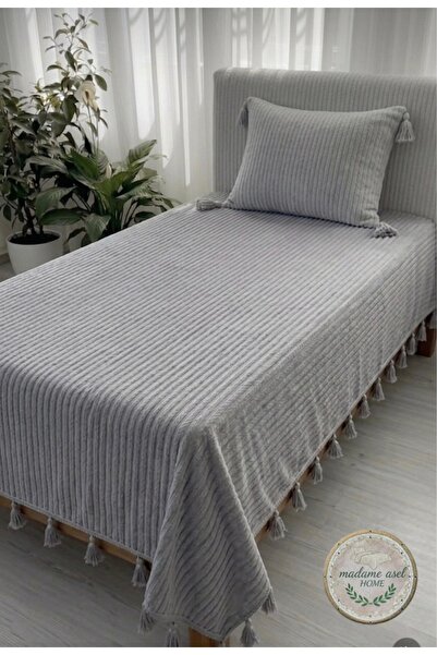Madame Asel Home YATAK ÖRTÜSÜ TEK KİŞİLİK %PAMUK