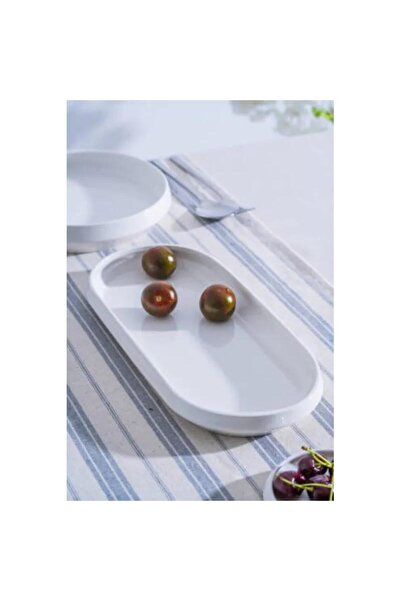 ACAR Rumi Oval Kayık Plate - 32 cm Mst591