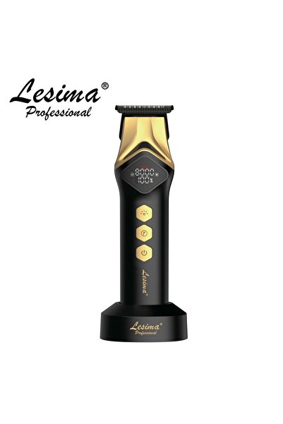 Lesima Profesyonel Saç Sakal Ense Çizim Tıraş Makinesi 8000 RPM