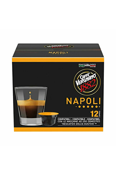 VERGNANO Κάψουλες καφέ Caffe, Εισαγόμενες από την Ιταλία, 12 Τεμάχια, Συμβατέ...