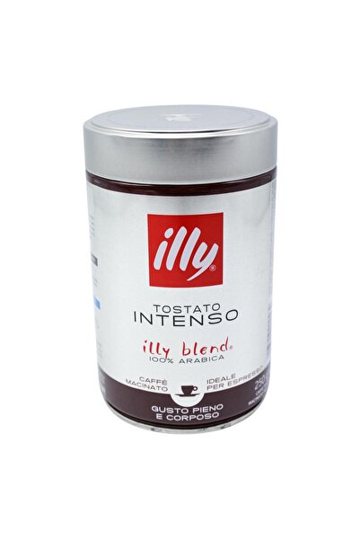 illy Intenso Cafea Macinata Import Italia, 250g, Gust Intens si Delicat
