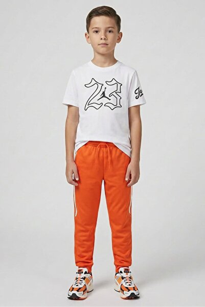 Nike Kids Boy Brand Logo Short Sleeve Outdoor T-Shirt, White