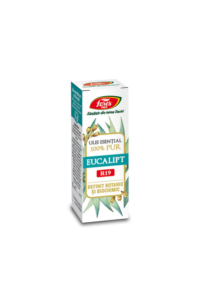 Fares Ulei Esential Eucalipt 100% Pur (R19) Definit Botanic si Biochimic 10ml