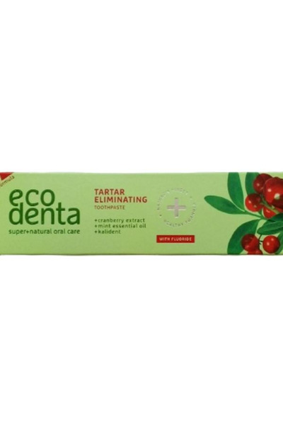 Ecodenta 2 in 1 Anti-Taltar Toothpaste with Cooling Effect with Currant Extra...