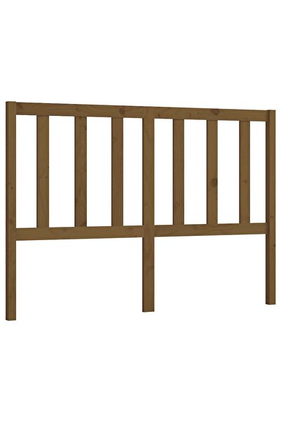 vidaxl Tăblie de pat, maro miere, 156x4x100 cm, lemn masiv de pin