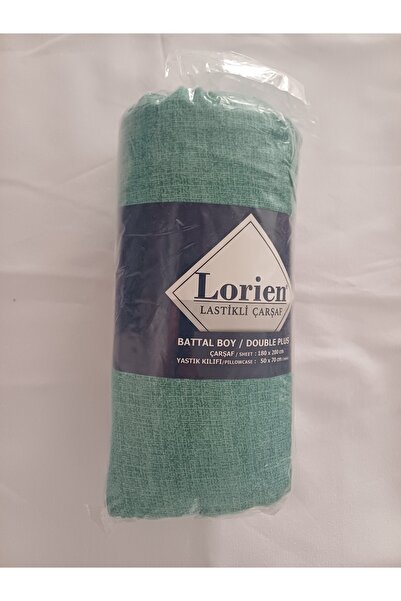 LorienHome طقم ملاءات سرير لوريين بحجم كبير - لون بترولي