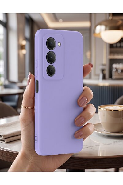 Hatreds Redmi 15 Uyumlu İçi Kadife Lansman Silikon Telefon Kılıfı Kamera Koru...