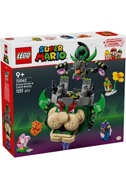 LEGO ® Super Mario - Prince Florian si Castle Bowser (72042)
